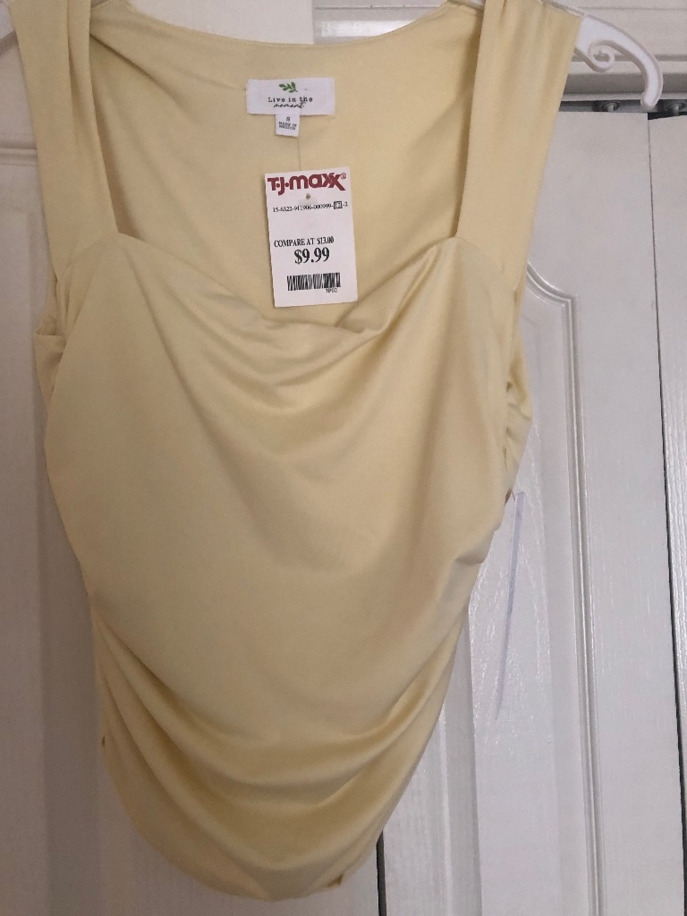 Pretty Light Yellow Tank